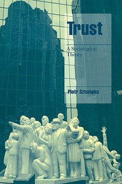 portada Trust Paperback: A Sociological Theory (Cambridge Cultural Social Studies) (in English)