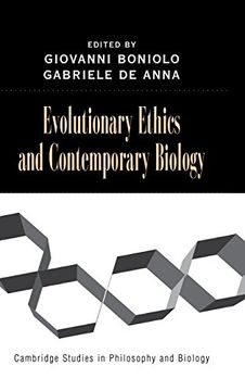 portada Evolutionary Ethics and Contemporary Biology Hardback (Cambridge Studies in Philosophy and Biology) (in English)