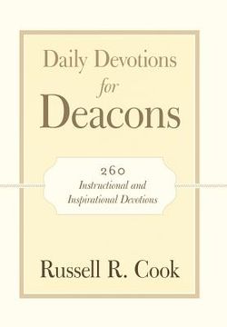 portada Daily Devotions for Deacons: 260 Instructional and Inspirational Devotions