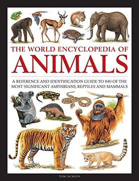 portada Animals, the World Encyclopedia of: A Reference and Identification Guide to 840 of the Most Significant Amphibians, Reptiles and Mammals (en Inglés)