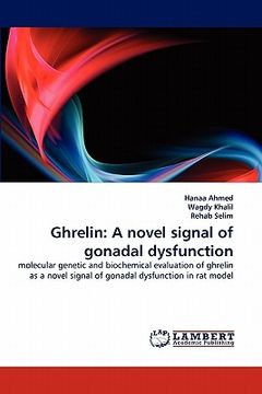 portada ghrelin: a novel signal of gonadal dysfunction (en Inglés)