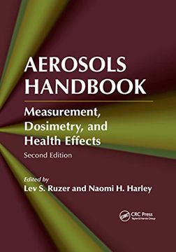 portada Aerosols Handbook: Measurement, Dosimetry, and Health Effects, Second Edition (en Inglés)