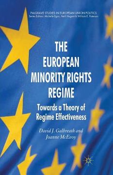 portada The European Minority Rights Regime: Towards a Theory of Regime Effectiveness (en Inglés)
