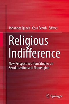 portada Religious Indifference: New Perspectives From Studies on Secularization and Nonreligion