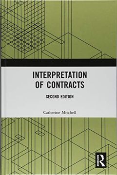 portada Interpretation of Contracts (en Inglés)