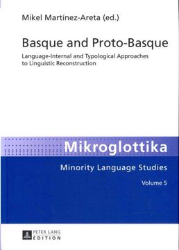 portada Basque and Proto-Basque: Language-Internal and Typological Approaches to Linguistic Reconstruction (en Inglés)