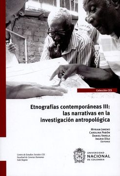 portada Etnografías Contemporáneas Iii. Las Narrativas en la Investigación Antropológica (in Spanish)