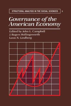 portada Governance of the American Economy Paperback (Structural Analysis in the Social Sciences) (en Inglés)
