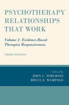 portada Psychotherapy Relationships That Work: Volume 2: Evidence-based Therapist Responsiveness (en Inglés)