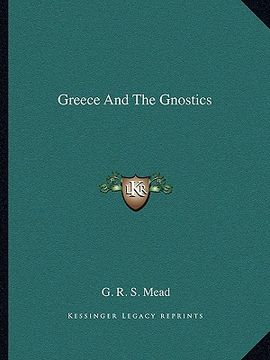 portada greece and the gnostics (in English)