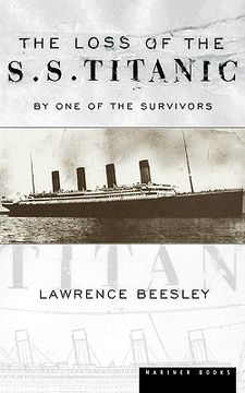 portada the loss of the s.s. titanic: its story and its lessons (en Inglés)