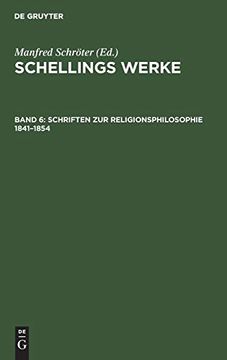 portada Schriften zur Religionsphilosophie 1841-1854 