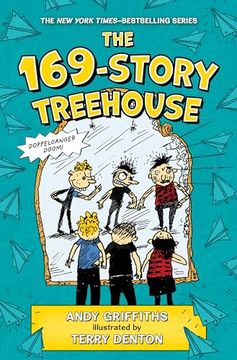 portada The 169-Story Treehouse: Doppelganger Doom! (The Treehouse Books, 13) (in English)
