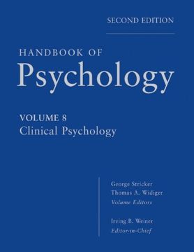 portada handbook of psychology, clinical pschychology (en Inglés)