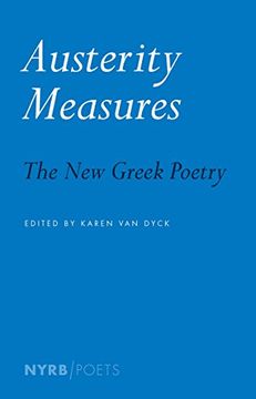 portada Austerity Measures: The new Greek Poetry (New York Review Books Poets) (en Inglés)