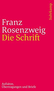 portada Die Schrift -Language: German (in German)