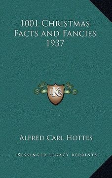 portada 1001 christmas facts and fancies 1937 (in English)