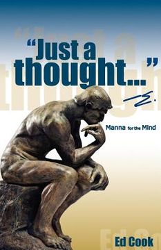 portada "just a thought..." -e.: manna for the mind (en Inglés)