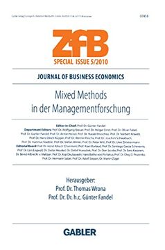 portada Mixed Methods in der Managementforschung (en Alemán)