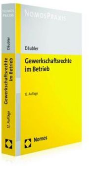 portada Gewerkschaftsrechte im Betrieb (en Alemán)