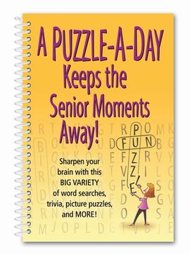 portada A Puzzle-A-Day Keeps the Senior Moments Away! (en Inglés)