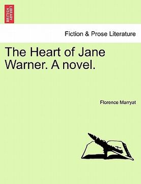 portada the heart of jane warner. a novel. (en Inglés)