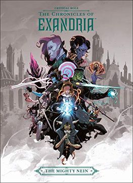 portada Critical Role: The Chronicles of Exandria. The Mighty Nein 