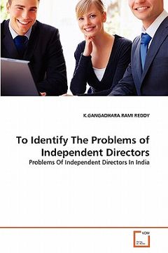 portada to identify the problems of independent directors (en Inglés)