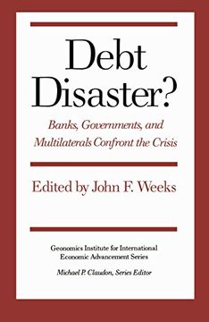 portada Debt Disaster? Banks, Government and Multilaterals Confront the Crisis (Geonomics Institute for International Economic Advancement) (en Inglés)