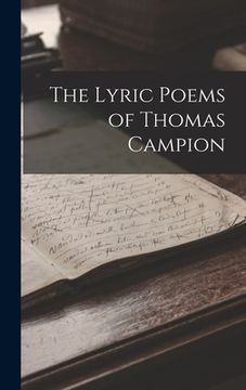 portada The Lyric Poems of Thomas Campion (en Inglés)