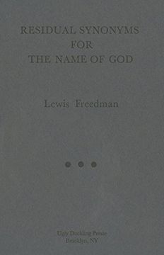 portada Residual Synonyms for the Name of God