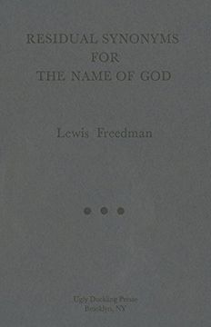 portada Residual Synonyms for the Name of God