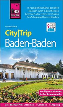 portada Reise Know-How Citytrip Baden-Baden: Reiseführer mit Stadtplan und Kostenloser Web-App