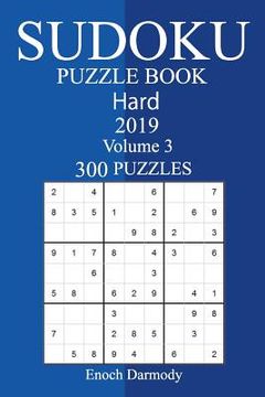 portada 300 Hard Sudoku Puzzle Book 2019 (in English)