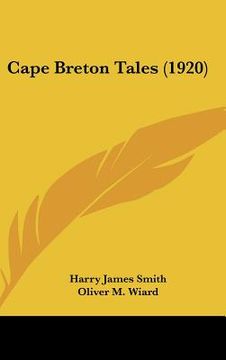 portada cape breton tales (1920) (en Inglés)