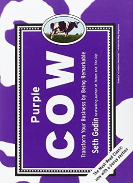 portada Purple Cow, new Edition: Transform Your Business by Being Remarkable (en Inglés)