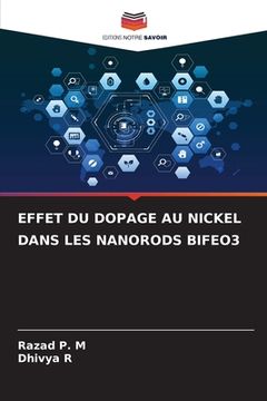 portada Effet Du Dopage Au Nickel Dans Les Nanorods Bifeo3 (in French)