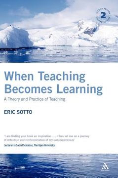 portada when teaching becomes learning: a theory and practice of teaching (in English)