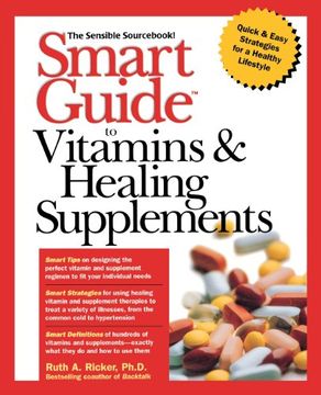portada Smart Guide to Vitamins and Healing Supplements (Smart Guides) (en Inglés)
