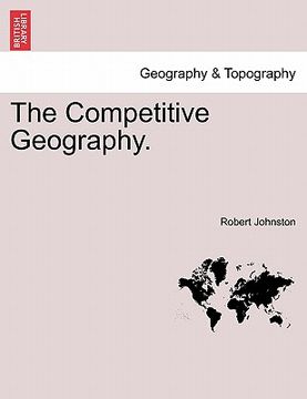portada the competitive geography. (en Inglés)