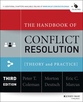 portada The Handbook Of Conflict Resolution: Theory And Practice, 3Rd Edition