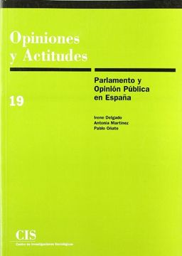 portada Parlamento y OpinióN PúBlica en EspañA