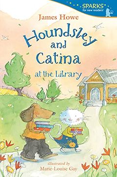 portada Houndsley and Catina at the Library (Candlewick Sparks) (in English)