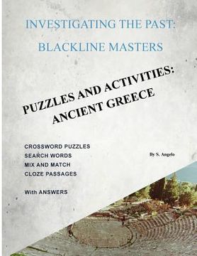 portada Investigating the Past: BlackLine Masters: Puzzles & Activities: Ancient Greece (en Inglés)