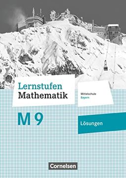 portada Lernstufen Mathematik 9. Jahrgangsstufe - Mittelschule Bayern - Lösungen zum Schülerbuch (en Alemán)