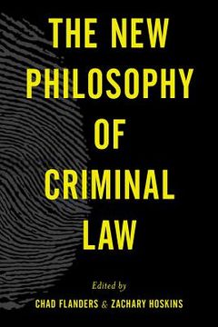 portada The New Philosophy of Criminal Law (en Inglés)