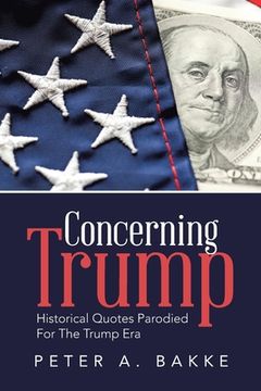 portada Concerning Trump (en Inglés)
