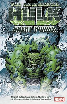 portada Immortal Hulk: Great Power (Incredible Hulk) (in English)