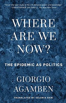 portada Where are we Now? The Epidemic as Politics (en Inglés)