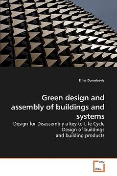 portada green design and assembly of buildings and systems